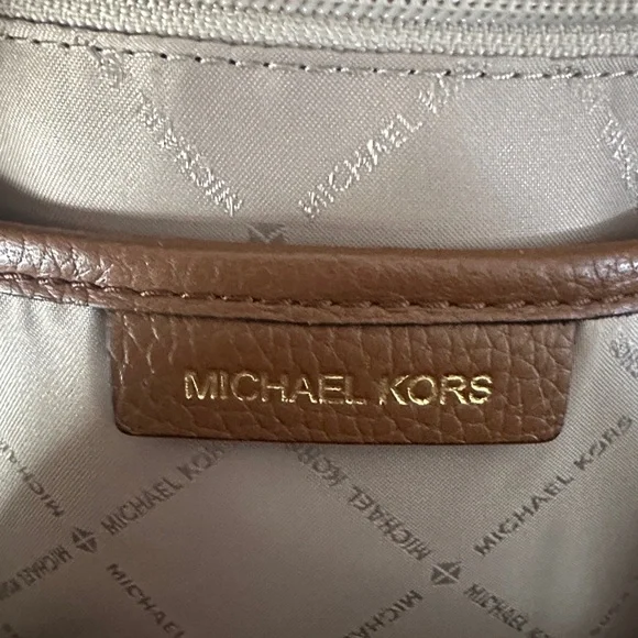 Michael Kors Brown Logo Mini Backpack - Picture 2 of 8